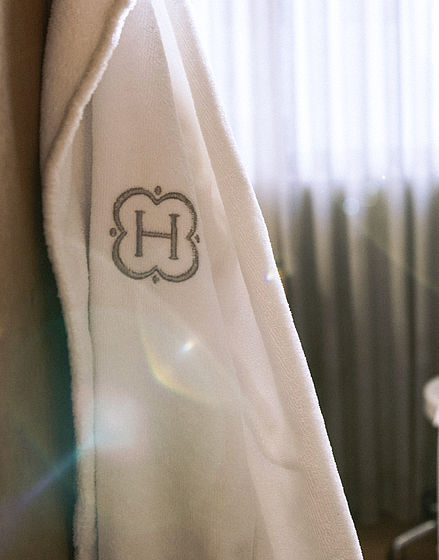 Asciugamano Hohenwart all'albergo 4 stelle Schenna