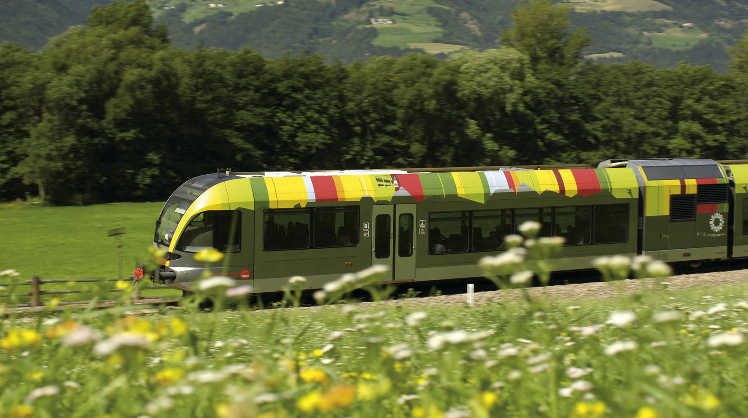 Zug von Südtirol