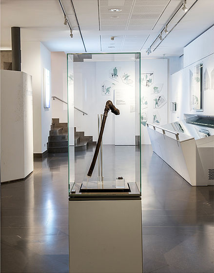 Ausstellungsstück vom Ötzi Museum